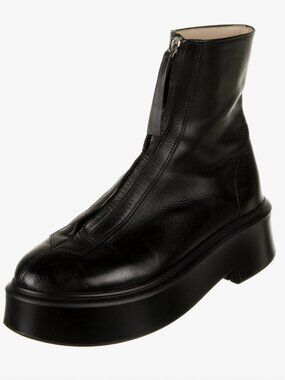 The Row Zipped Booties